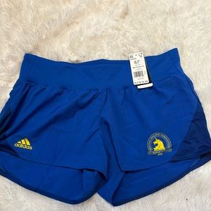 🍀 Adidas women Boston marathon 3” shorts #106